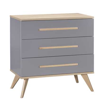 Commode 3 tiroirs Fanon Gris BEBE9 CREATION