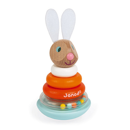 Lapin empilable culbuto JANOD