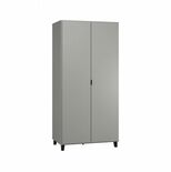 Armoire 2 portes SIMPLE Gris