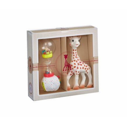 Coffret naissance Sophie la Girafe avec Hochet soft maracas VULLI - 2