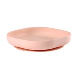 Assiette silicone ventouse light pink