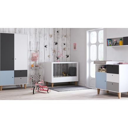 Porte additionnelle Bleue chambre Concept VOX - 5