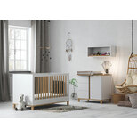 Chambre DUO ALTITUDE lit 70x140+commode Blanc