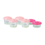 Lot 6 portions clip pink 60 et 120 ml