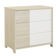 Chambre SACHA Lit 70x140 + commode + armoire GALIPETTE - 4