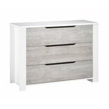 Commode 3 tiroirs LOFT Bois