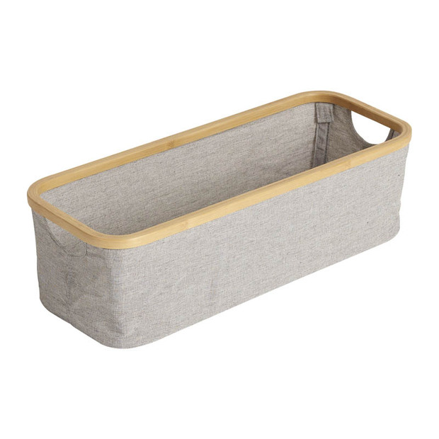 Panier de toilette pour table à langer Gris QUAX