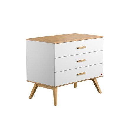 Chambre DUO NAUTIS lit 70x140 commode blanc VOX - 2