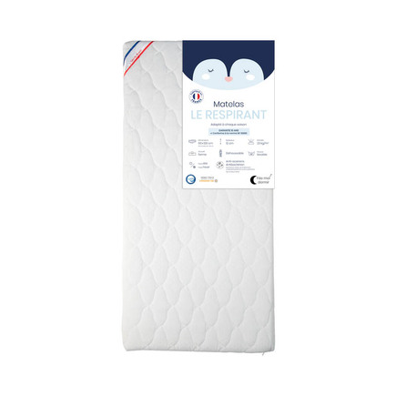 Matelas pour lit 60x120 LE RESPIRANT FEE MOI DORMIR