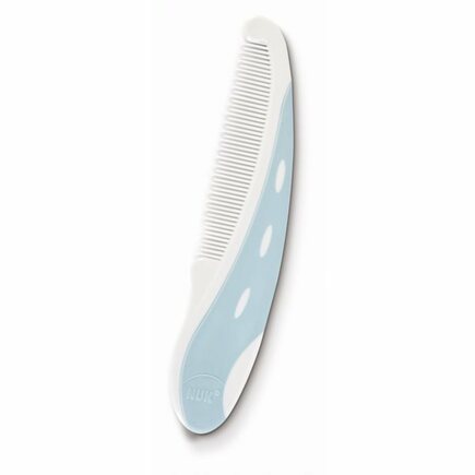 Brosse & Peigne blanc et turquoise NUK - 3