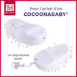 Pack Cocoonababy (avec drap) + drap offert RED CASTLE