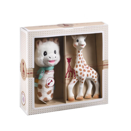 Coffret naissance Sophie la Girafe avec Hochet pouet VULLI