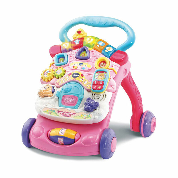 Super trotteur parlant 2en1 Rose VTECH