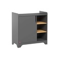 Chambre DUO Lit 60x120 Commode LEAF Graphite/Bois VOX - 3