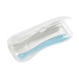 Lot de 2 cuillères 1er âge silicone avec boîte de transport Bleu BEABA - 3