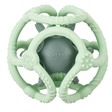 Set de 2 balles en silicone Vert/Menthe Lapidou NATTOU - 2