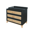 Chambre DUO Lit 60x120 Commode NAMI Onyx THEO - 3