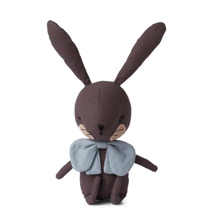 Peluche Lapin 18 cm Gris Picca-Loulou