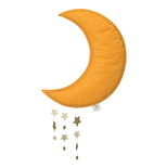 Mobile lune avec étoiles Jaune