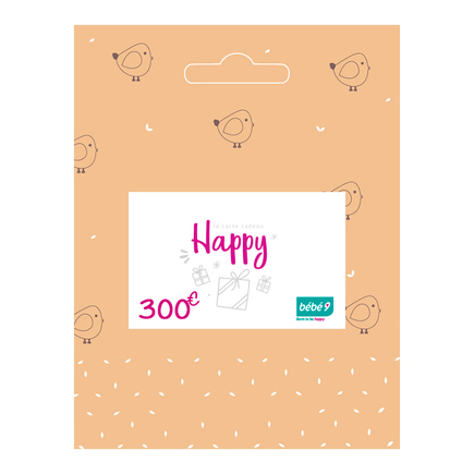 Carte cadeau 300 € BEBE9 CREATION