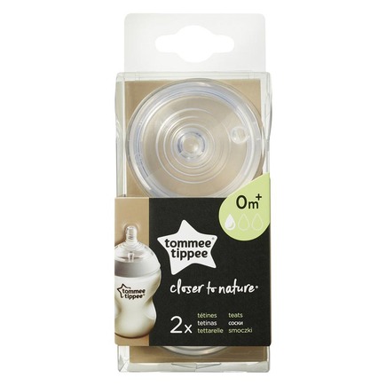 2 Tétines CTN débit lent TOMMEE TIPPEE - 2