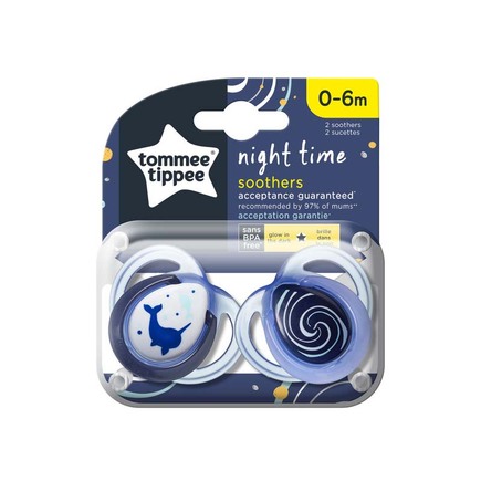 Sucette CTN Nuit 0-6m mixte x2 TOMMEE TIPPEE - 3