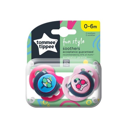 Sucette CTN Fun 0-6m mixte x2 TOMMEE TIPPEE - 3