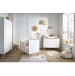 Chambre TRIO lit 140x70 commode armoire SERENA