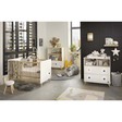 Chambre DUO Lit 60x120 Commode OSLO étoile SAUTHON - 4