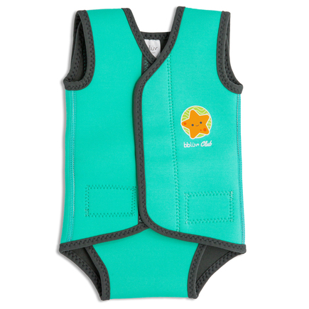 Wraäp Combinaison en néoprène pour bébé Aqua Medium (6-18 mois) BBLÜV