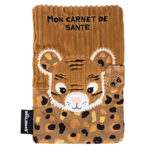 Protège carnet de santé Speculos le Tigre Cassonade LES DEGLINGOS