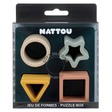 Jeu formes puzzle vert NATTOU - 3