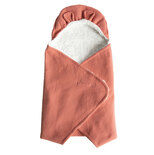 Couverture nomade FLUFFY Terracotta