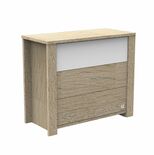 Commode 3 tiroirs ANTONIN Bois Blanc