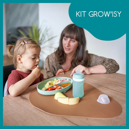 Coffret repas 24-36 mois 4 pièces GROW'ISY BABYMOOV - 4