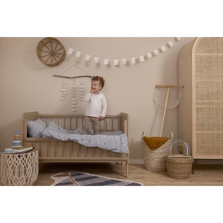 Housse de couette + taie d'oreiller Sailors Bay Blue LITTLE DUTCH - 5