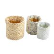 Lot de 3 panières gigognes Promenons nous SAUTHON Baby déco