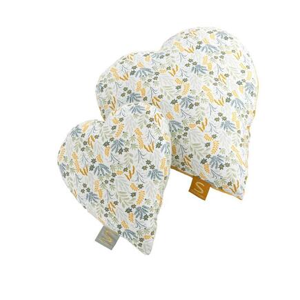 Coussin déco Jaune Topaze Promenons nous SAUTHON Baby déco - 5