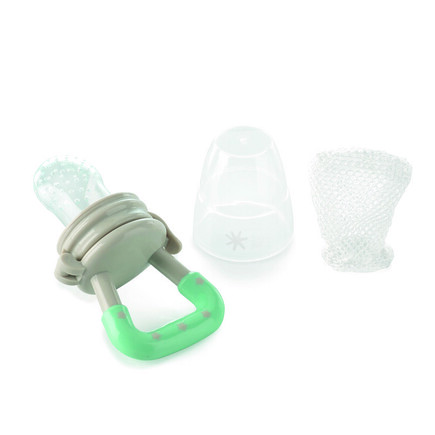 Grignoteur silicone et filet Mint JANE