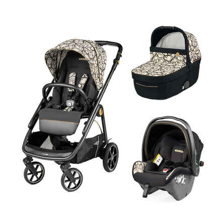 Poussette TRIO Veloce Viaggio SLK Grande Graphic Gold PEGPEREGO