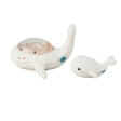 Peluche veilleuse Tranquil Whale™ Family Blanc CLOUD B