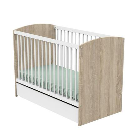 Lit bébé 60x120 ACCESS Blanc Bois SAUTHON - 3