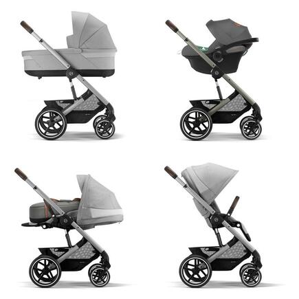 Poussette 4 roues BALIOS S Lux SLV Lava Grey CYBEX - 6