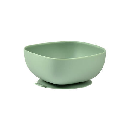 Bol silicone ventouse Sage green BEABA