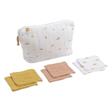 Trousse de toilette + carré éponge SUNLIGHT SAUTHON Baby déco