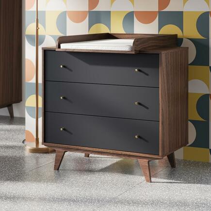 Commode MID Noir/Noix VOX - 5