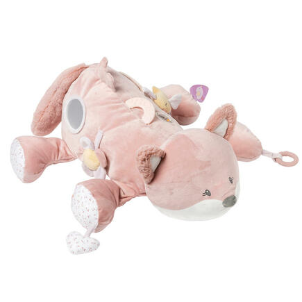 Peluche d'Activité 60 cm ALICE Renard Rose ALICE & POMME NATTOU - 2