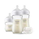 Coffret de Naissance Biberon Verre Natural 