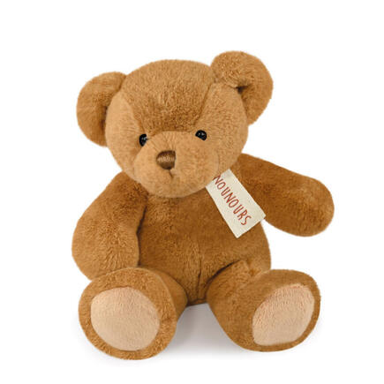 LE NOUNOURS Noisette 28 cm HISTOIRE D'OURS