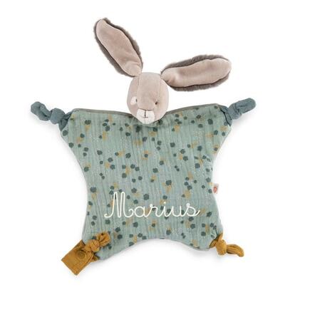 Doudou Lapin Sauge Trois Petits Lapins MOULIN ROTY - 3